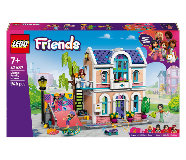 LEGO FRIENDS 42687 Dom rodzinny Liann - 1473465 - zdjęcie
